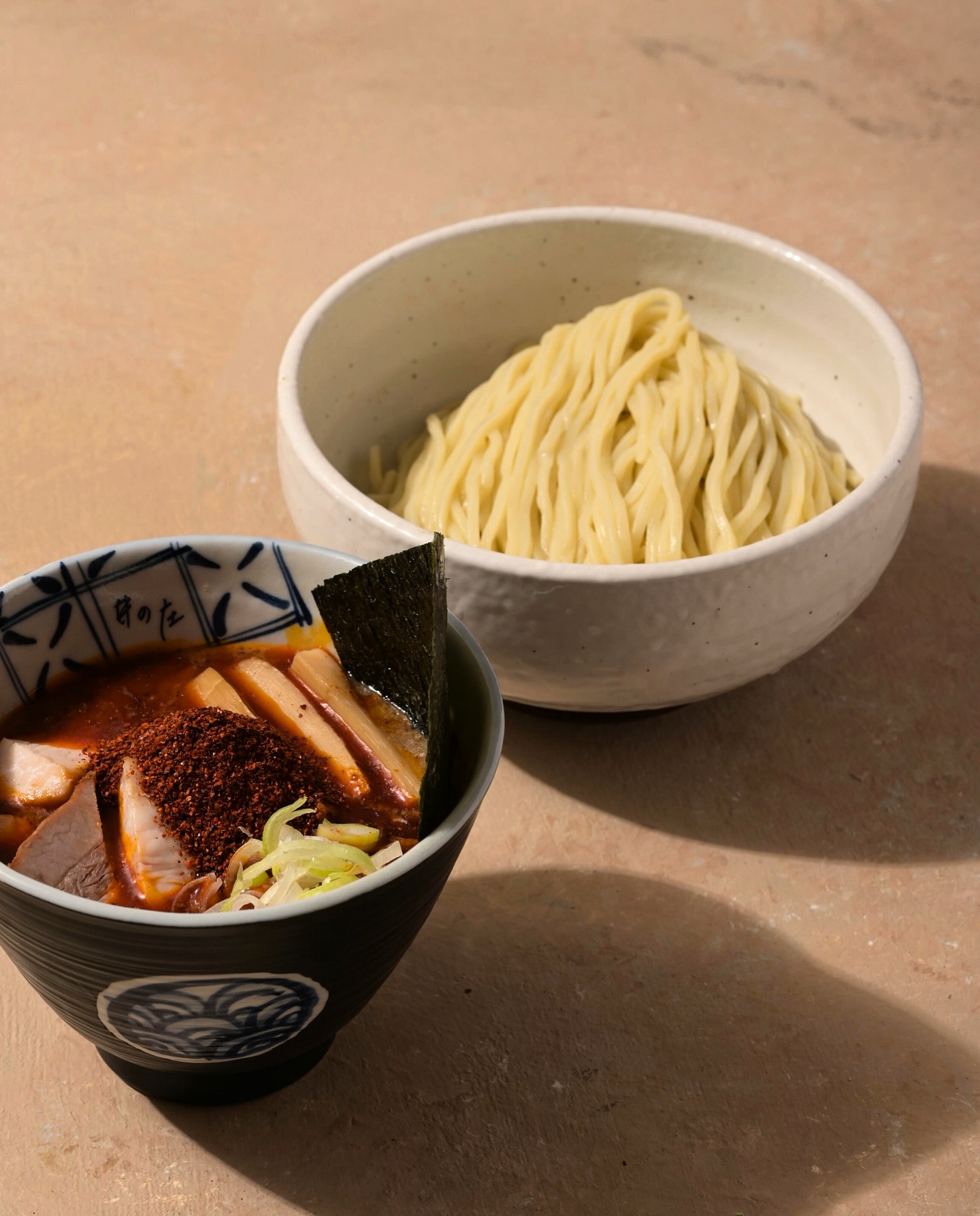 Inosho Tsukemen dipping noodles with concentrated broth