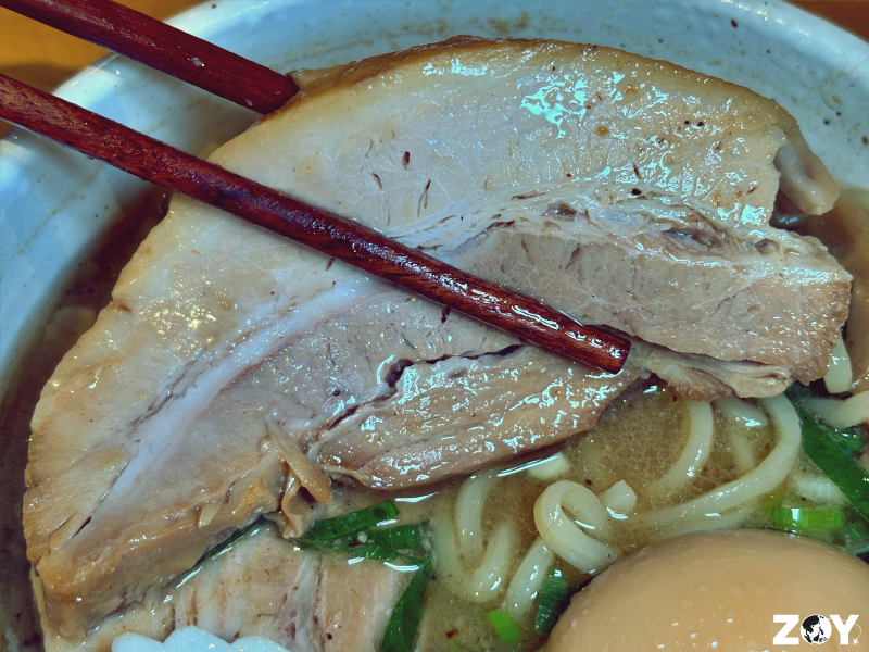 INOSHO braised pork chashu close-up